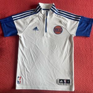 New York Knicks Pregame Warm Up Top Size Small